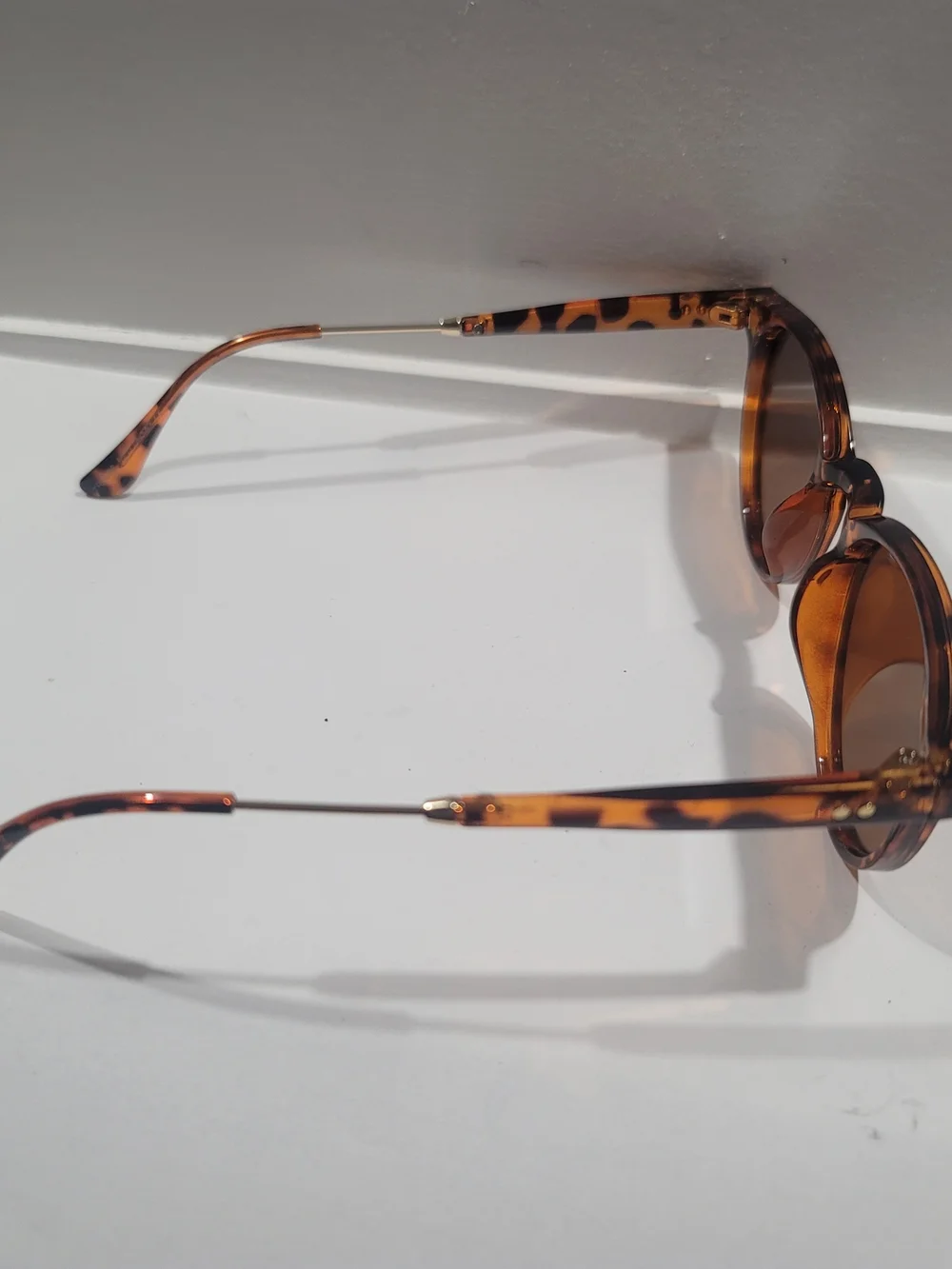 CLLOIO Tortoiseshell Polarized Sunglasses - Brown Lenses
